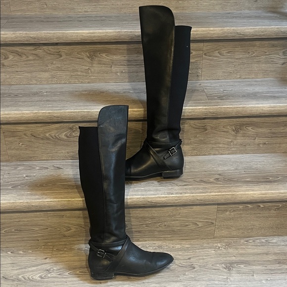 ANTONIO MELANI Shoes - ANTONIO MELANI Elegant Black Over the Knee Boots